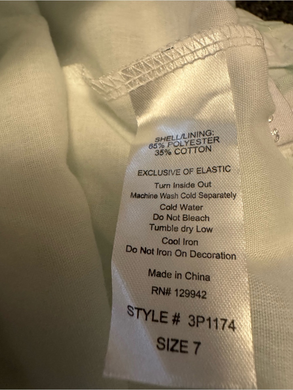 Btween Girls Light Mint Green Gingham Ric Rac Top & Skort Set - Size 7 - Picture 10 of 11